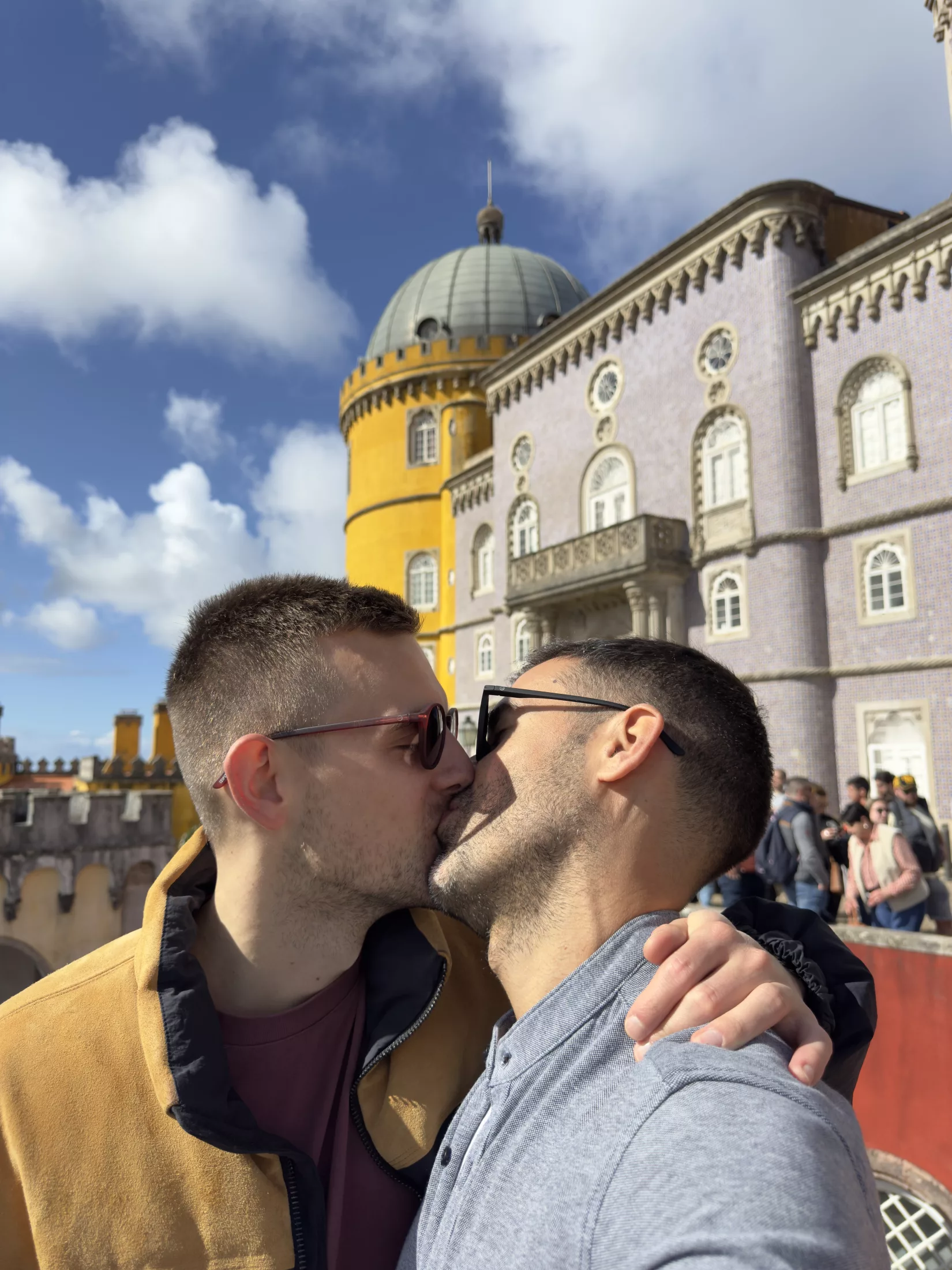 Matthieu and Sébastien in Sintra